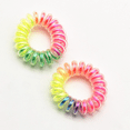 thumbnail image 3 of 5 Pcs Mix-Colour Plastic Stretchable Spring Coil Key Chain-Spiral Coil Wrist Keychain for Office, Workshop, Shopping Mall, Sauna and Outdoor Activities Place, 3 of 8
