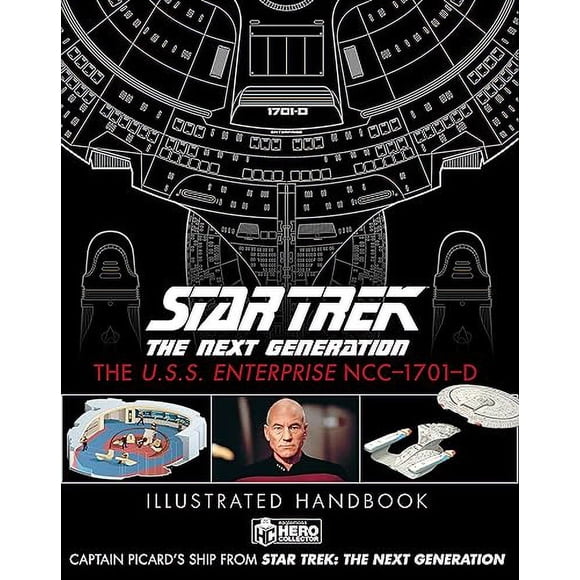 Star Trek la Prochaine Génération: l'Entreprise Américaine NCC-1701-D Illustré Manuel