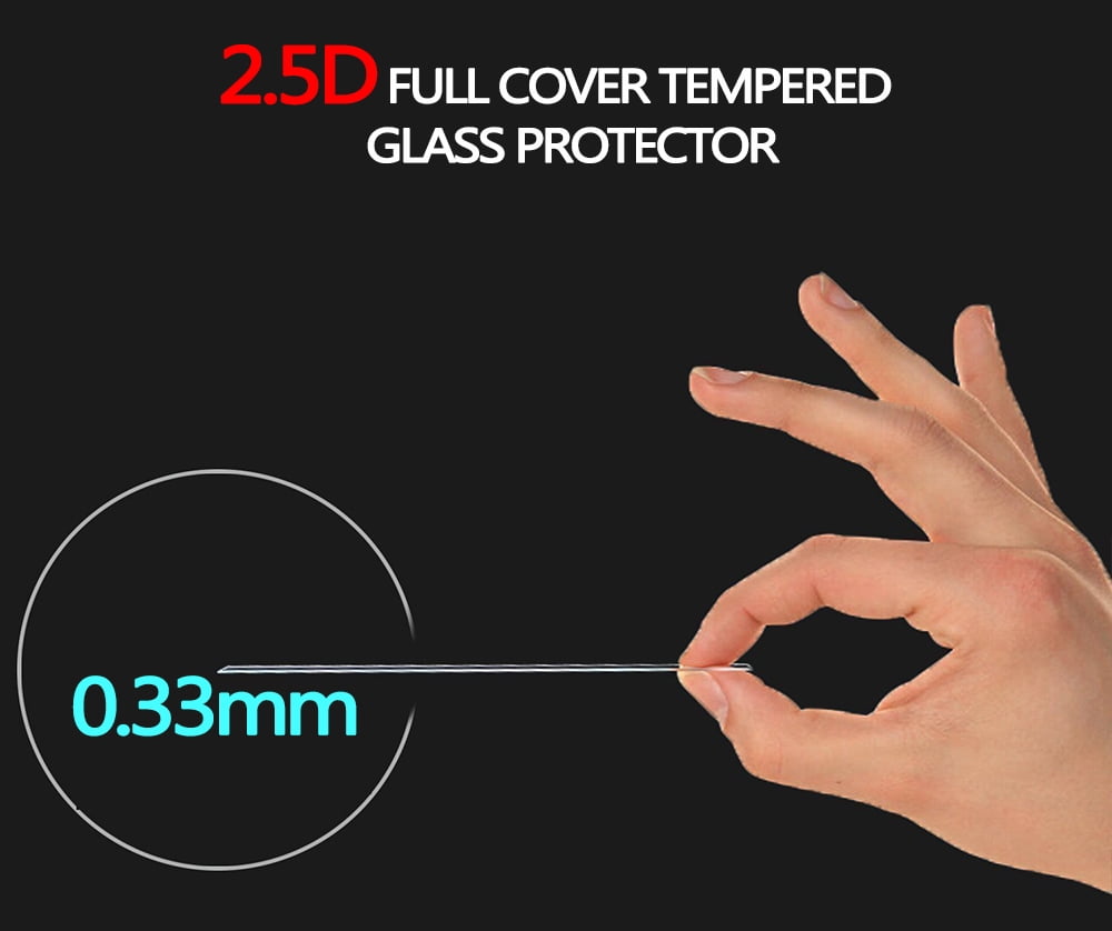 J3 Star for Samsung Galaxy J3 Achieve 2X Nakedcellphone 9H Hard Clear Screen Protector Guard J3 V 2018 Galaxy J3 Achieve//Star//J3V//2018 Tempered Glass Crack Saver