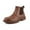 Brown, variant on Men's Safety Boots - Chelsea Steel Toe, New Security Upgrade & Slip Resistant Sole
