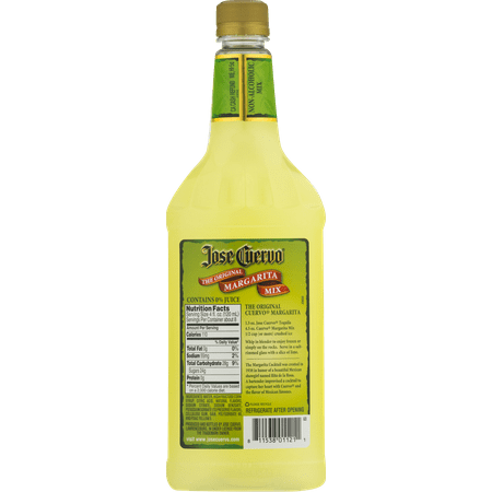 Jose Cuervo Classic Lime Margarita Mix, 1 Liter (33.8 fl oz)