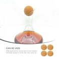 thumbnail image 2 of MEIBUTYUP 4-Pack Compact Wine Decanter Stopper Cork Set for Daily Use and Wine Preservation at Home or Club, 2 of 6