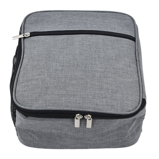 Bolsa de tela Oxford para el almuerzo, bolsa de almuerzo con aislamiento, bolsa de picnic Oxford, bolsa de picnic para exteriores, máxima comodidad
