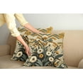 thumbnail image 2 of Ambesonne Floral Eucalyptus Throw Pillow Cover 2 Pack, Century&nbsp;Modern, 16", Amber Laurel Green, 2 of 7