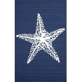 thumbnail image 3 of Marine Hand Hooked Indoor/Outdoor Area Rug, 4' x 6', Navy, 3 of 7