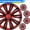 Black Lacquer & Red Lacquer, variant on (4 Pack)16" Universal Wheel Rim Cover Hubcaps Snap on Car Truck SUV Fit R16 Tire-Black Matte