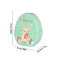 thumbnail image 3 of Amzcrzy Tin Candy Boxs Easter Eggs Gift Box Gift Packaging Box Candy Chocolate Storage Holiday Gift Candy Packaging Box Colorful Cute Little Rabbits Candy Box Easter Decorations Easter Decorations, 3 of 6