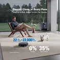 thumbnail image 5 of ECOVACS DEEBOT X12 OMNICYCLONE Robot Vacuum & Mop, 22,000Pa, FocusJet, Bagless Station & AIVI 3D, 5 of 11