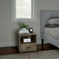 thumbnail image 6 of Lavish Home End Table Cube with Drawer, Gray, 6 of 8