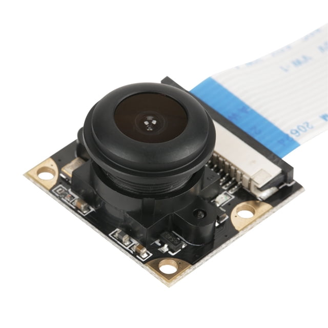 Módulo de cámara para Raspberry Pi, visión Nocturna de 5MP Placa de módulo de cámara de ángulo de visión Amplio de 130 ° para Raspberry Pi B 3/2 cámara Raspberry Higoodz Industrial