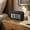 black, variant on VOLIVO Rechargeable Digital Alarm Clock Large Display Month Date Temperature ℃/℉ Switch Snooze USB Port Long Battery Life for Bedroom Bedside Desk Office