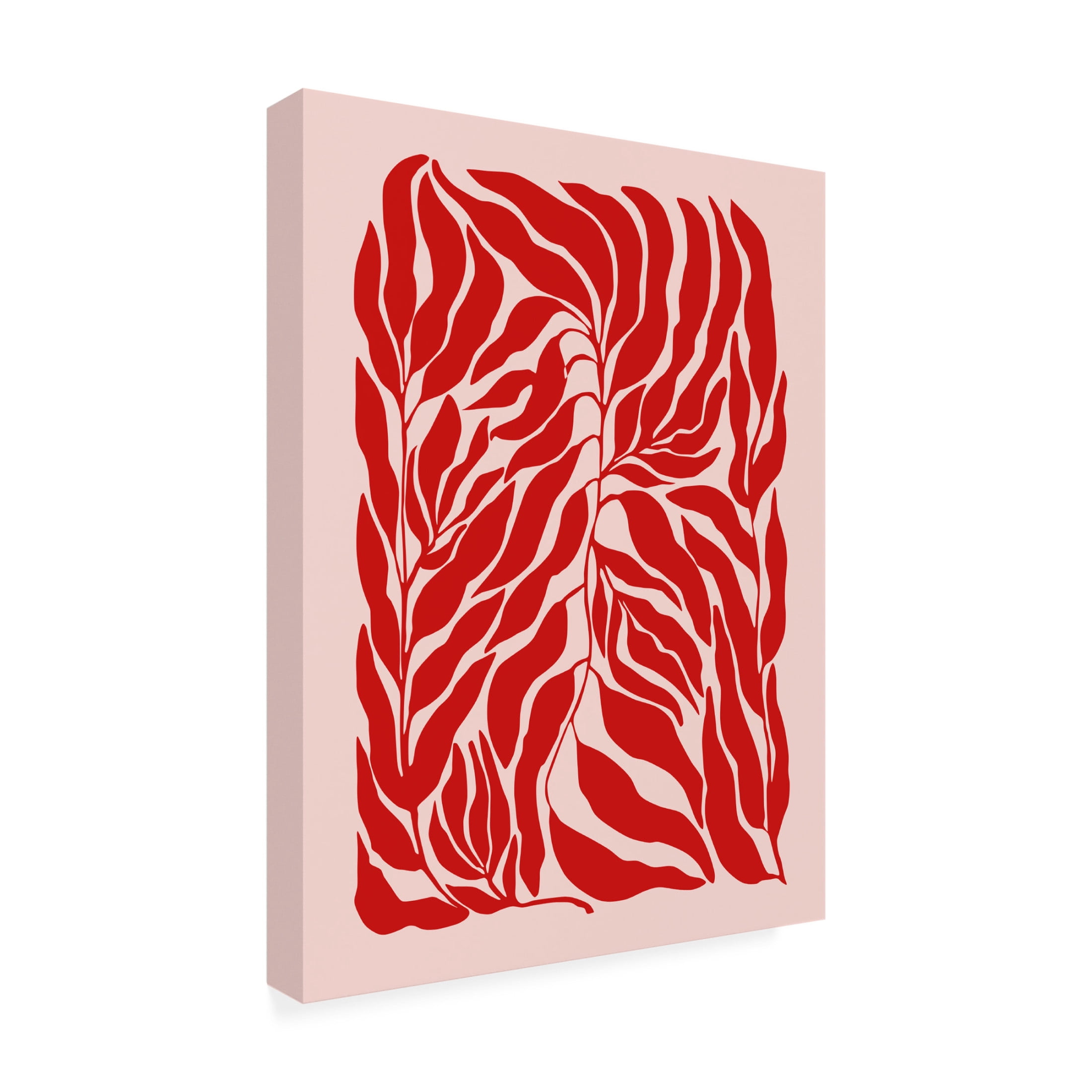 Trademark Fine Art Elena Ristova red15 Canvas Wall Art