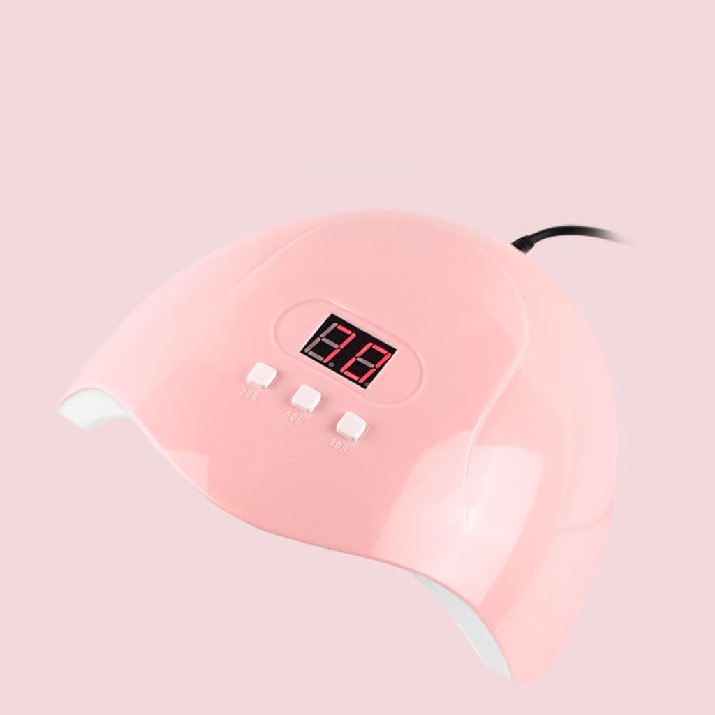 54W LED UV Nail Gel Curing Lamp Light Nail Gel Polish Dryer Nail Art Machine 3PCS Silicone Nail Stamper No Wipe Gel Top Coat Smart Nail Chip Organic Nails Products Nail Polishes Nails Stuff Sheer Gel