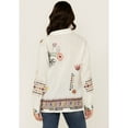 thumbnail image 4 of Johnny Was Women's Embroidered Conversation Print Long Sleeve Blouse - B13424-3   US, 4 of 4