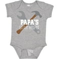 thumbnail image 3 of Inktastic Papa Little Helper Boys Baby Bodysuit, 3 of 5