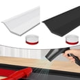 thumbnail image 4 of 300CM Garage Door Seal Strip Black White Garage Door Seals Top Rubber Strip Garage Door Draught Excluder, 4 of 8