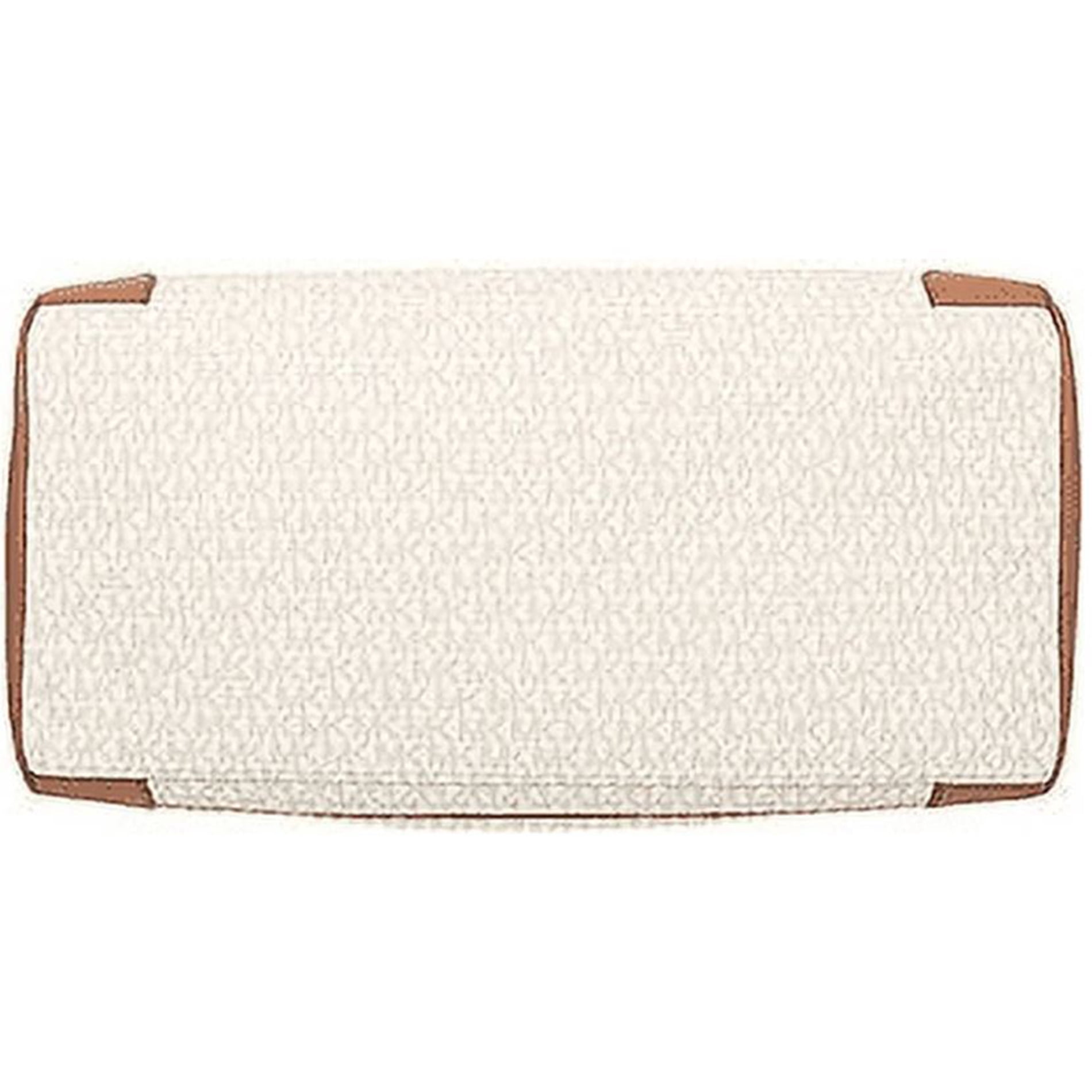 Michael Kors Travel Large Duffle Bag In PVC Signature (Vanila)