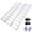 76*50 inches, variant on Garvee 500Lbs Aluminum Tri-Fold Ramp – 76"x50" Wide, Treads & Straps Included, for Motorcycles, ATVs, UTVs, Trucks, Golf Carts & Garden Gear