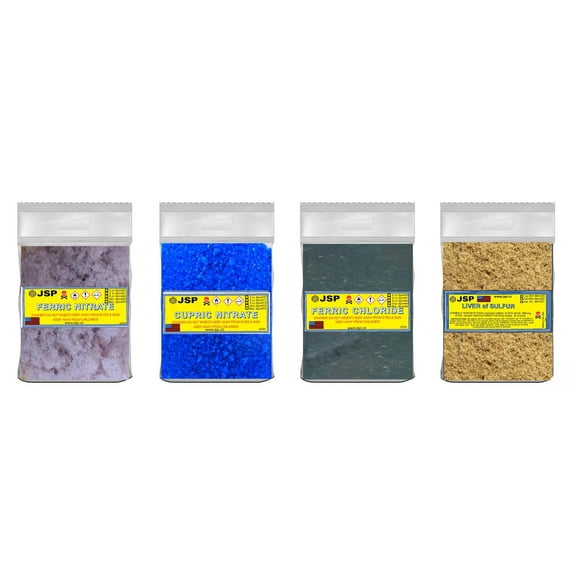 PATINA KIT FOR METALS 4 colors