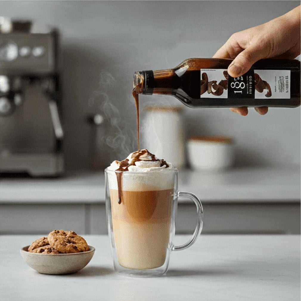 1883 PET Dubai Chocolate Syrup cs 6/1 ltr