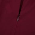 thumbnail image 3 of Halter Neck Maxi Dress with High Slit (S, WineRed), 3 of 7