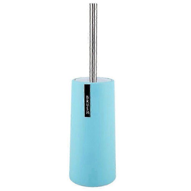 Toilet Brush With Holder Duty Stainless Steel Upgraded Handle Scrubber Cleaner Set(Blue)