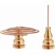 thumbnail image 3 of Incense Holder, Coil Incense Burner, Incense Cone Burner, Incense Sticks Burner, 3 Styles Brass,6 Pieces, 3 of 4
