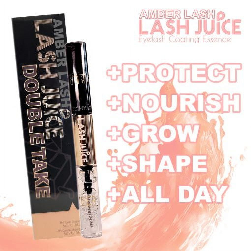 Lash Juice By Amber Lash -Eyelash Coating Sealant-DOUBLE TAKE