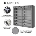 thumbnail image 5 of Estante Zapatero Organizador | Closet Armable para Calzado | Acero inoxidable | Closet para 36 Pares de Calzado | Tela Impermeable, 5 of 5
