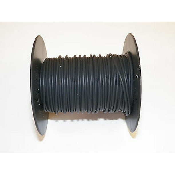 12 Gxl High Temp Automotive Wire 100 Foot Spool Of Black