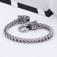 thumbnail image 2 of Asian Dragon Heads Scales Eye Hook Clasp Bracelet, 2 of 4