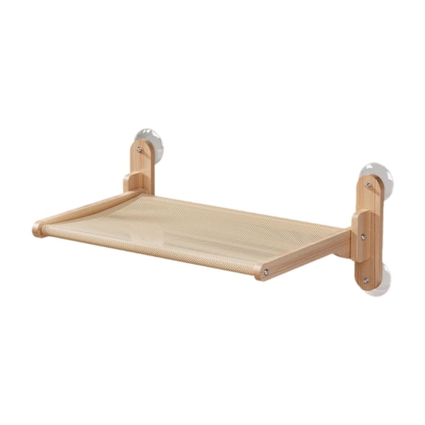 Percha para ventana para gatos, hamaca para gatos, muebles para mascotas, suministros para mascotas, asiento soleado amarillo