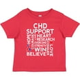 thumbnail image 3 of Inktastic CHD Awareness Month Boys or Girls Toddler T-Shirt, 3 of 5