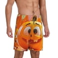 thumbnail image 6 of Mens Pajama Shorts, Halloween Cute Cartoon Pumpkin (2) Sleep Shorts Men Pajama Bottoms Lounge PJ Shorts with Pockets, 6 of 6