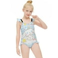 thumbnail image 3 of Cinnamoroll Girls One Piece Swimsuits Hawaiian Summer Swimwear Beach Bathing Suit Outfits, 3 of 7