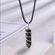 thumbnail image 4 of Qarigey Alambre envuelto encanto hombres joyería hallazgos aniversario regalo colgante cristal encantos DIY collar cadena pendientes negro Type3 NO3 Qarigey AP010783-06B, 4 of 6