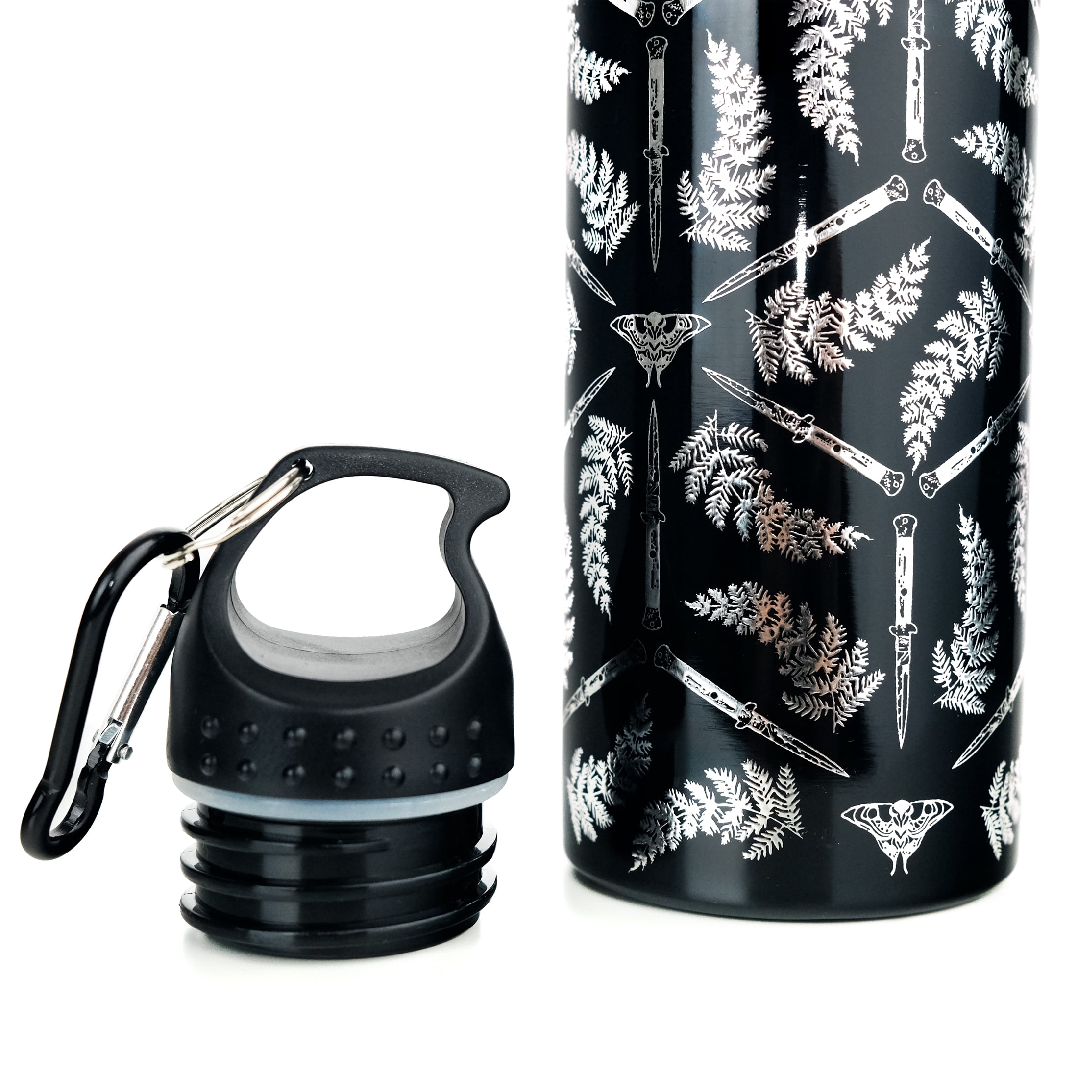 PlayStation, The Last of Us, 18 oz Black Stainless Steel Water Bottle