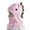 Pink, variant on Lilgiuy Kids Winter Hat Scarf 2 in One Thick Warm Cute Dinosaur Knitted Earflap Cartoon Cap Neck, Ear, Head Protection for Girls Boys