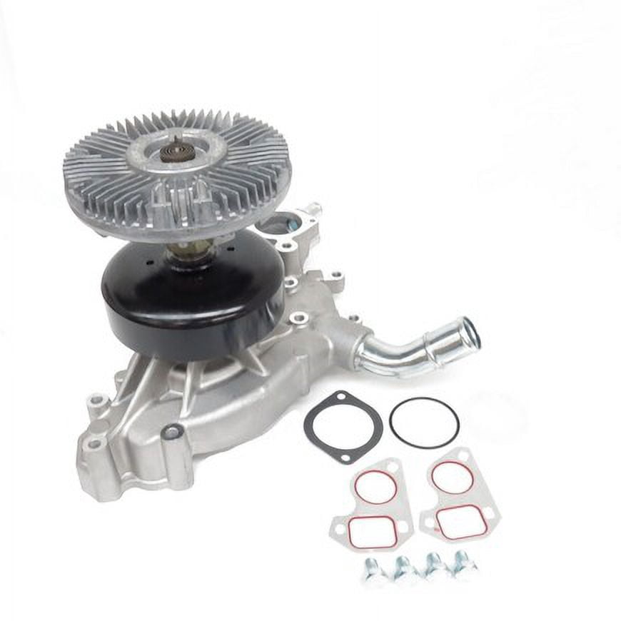 US Motor Works MCK1070 Engine Water Pump with Fan Clutch Fits select: 2004-2006 GMC W3500 W35042, 2004-2006 CHEVROLET TILT MASTER W35042