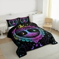 thumbnail image 3 of Homewish Teens Tree Of Life 2pcs Bedding Comforter Set,Bohemian Theme Twin Comforter Sets,Gradient Universe Galaxy Breathable Bedding Set,Lightweight Room Decor,Reversible, 3 of 8