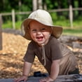 thumbnail image 3 of Jan & Jul Toddler Beach Sun-Hat for Baby Boys Girls, 50+ UPF (M: 6-24 Months, Olive Khaki), 3 of 6