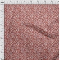thumbnail image 4 of oneOone Velvet Maroon Fabric Animal Skin Craft Projects Decor Fabric Printed by The Yard 58 Inch Wide, 4 of 4