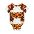 thumbnail image 5 of Balery Thanksgiving With Autumn Pattern Baby Climbing Clothes Infant Bodysuit Cute Infant Bodysuit Baby Romper-3 Months, 5 of 7