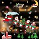 thumbnail image 1 of Pegatinas de Feliz Navidad para ventana y pared, calcomanía de Papá Noel para decoración del hogar, Año Nuevo, 2024, 1 of 4