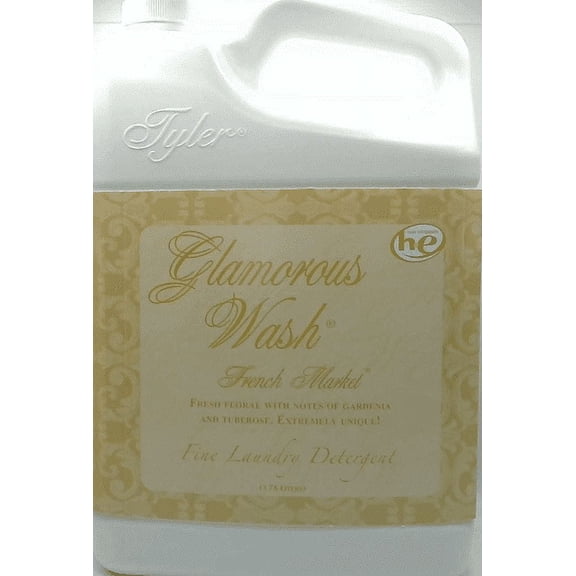 French Market Glamorous Wash 128 oz (Gallon) Fine Laundry Detergent by Tyler Candles