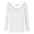 thumbnail image 4 of Patlollav Christmas Tops for Ladies,Womens Long Sleeve Blouse Fashion Causal Pullover Tops Gift, 4 of 5