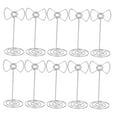 thumbnail image 6 of OUNONA  10 Pcs Picture Holder for Desk Photo Table Centerpiece Silver, 6 of 8