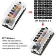 thumbnail image 4 of 6 Way Fuse Block Blade Box with Negative Bus - ATC/ATO for Boat Yacht Vehicle Auto RV Car Trailer Truck SUV, 4 of 5