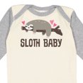 thumbnail image 4 of Inktastic Sloth Baby Boys or Girls Long Sleeve Baby Bodysuit, 4 of 5