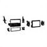Metra - Dash Kit for Select 2004-2020 Ford Lincoln Mercury DIN DDIN - Black